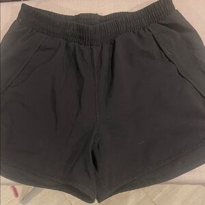 All in Motion Women's Black Athletic Shorts